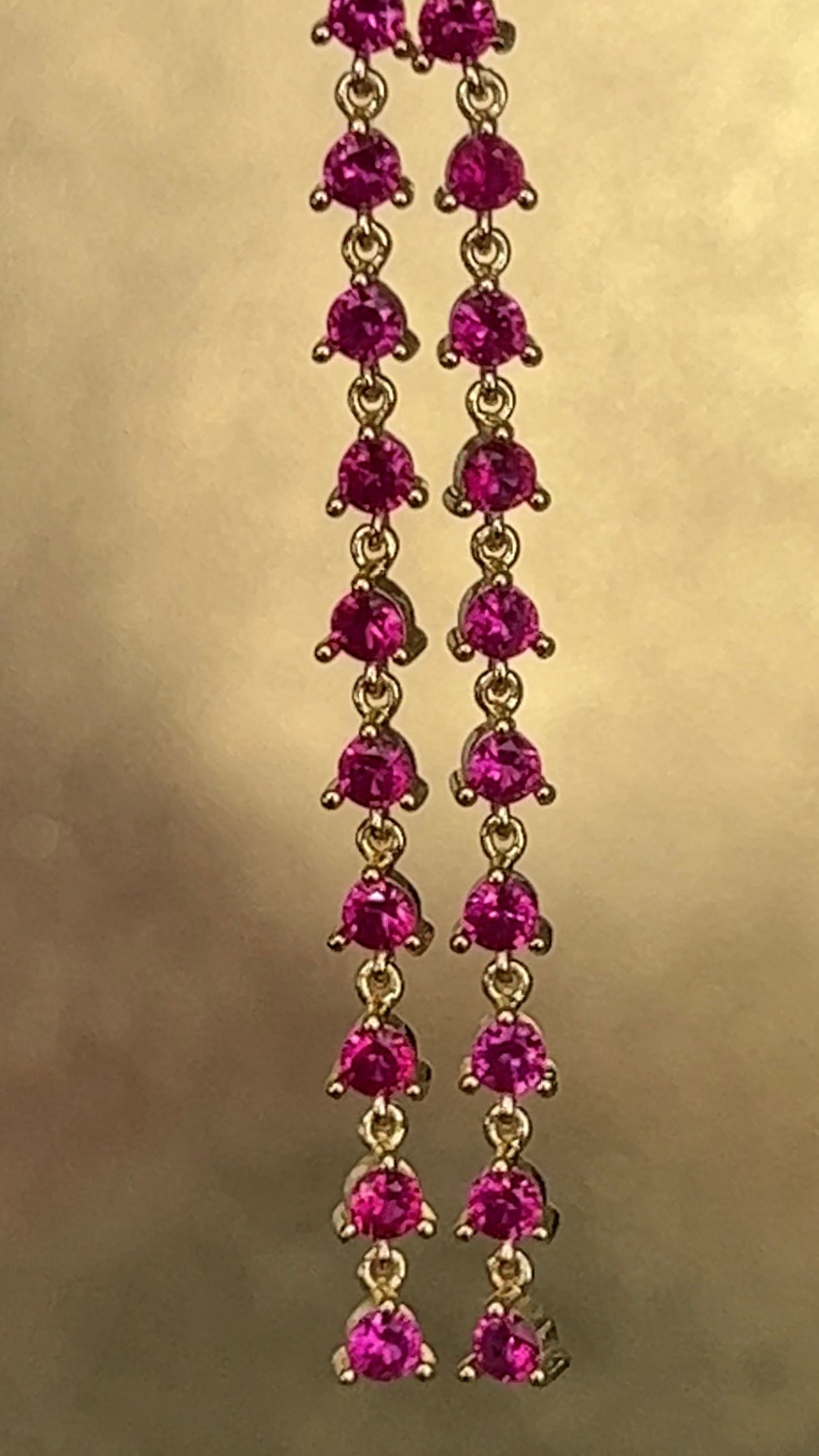 Ruby Catalina Dangles