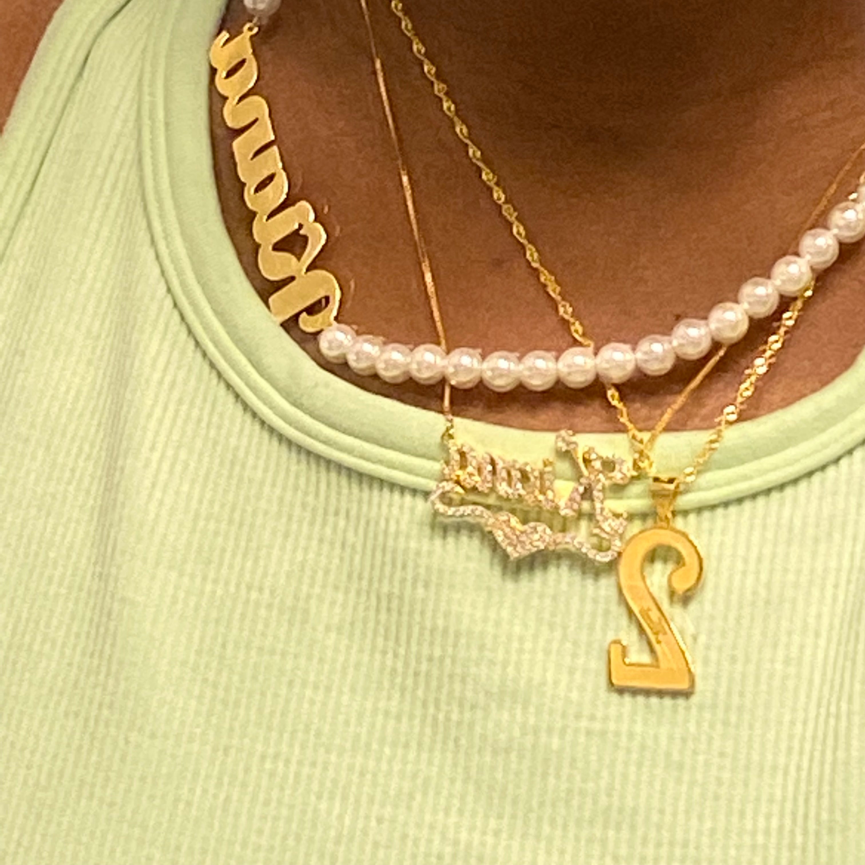 Love Thy Nameplate Necklace