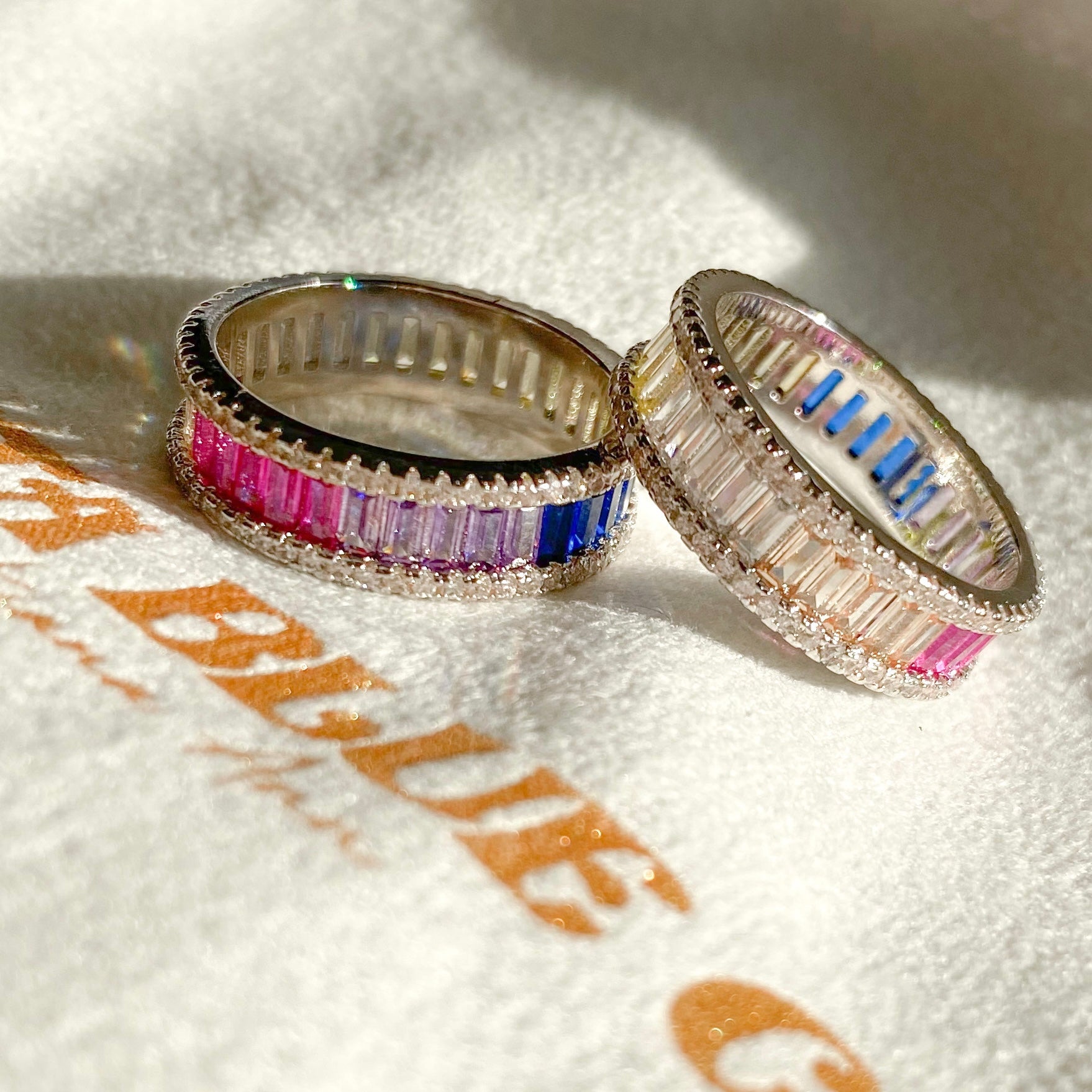 Sunset Eternity Ring